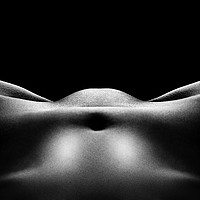 Buy canvas prints of Nude woman bodyscape 30 by Johan Swanepoel