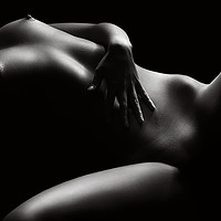 Buy canvas prints of Nude woman bodyscape 46 by Johan Swanepoel