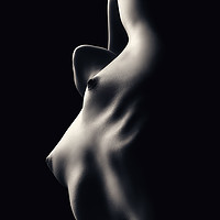 Buy canvas prints of Nude woman bodyscape 33 by Johan Swanepoel
