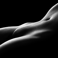 Buy canvas prints of Nude woman bodyscape 35 by Johan Swanepoel