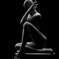 Buy canvas prints of Nude woman bodyscape 41 by Johan Swanepoel