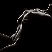 Buy canvas prints of Nude woman bodyscape 42 by Johan Swanepoel