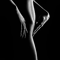 Buy canvas prints of Nude woman bodyscape 55 by Johan Swanepoel