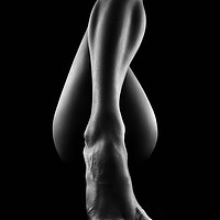 Buy canvas prints of Nude woman bodyscape 56 by Johan Swanepoel