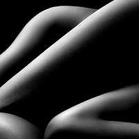 Buy canvas prints of Nude woman bodyscape 58 by Johan Swanepoel