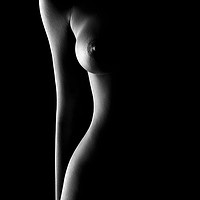 Buy canvas prints of Nude woman bodyscape 62 by Johan Swanepoel
