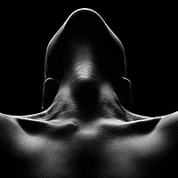 Buy canvas prints of Nude woman bodyscape 63 by Johan Swanepoel