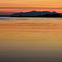 Buy canvas prints of Isle of arran sunset by Chris Wright