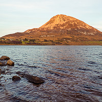 Buy canvas prints of Sunsets on Mount Errigal by Ciaran Craig