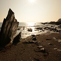 Buy canvas prints of Ayrmer Cove by David Neighbour