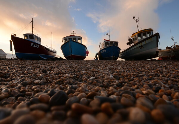 Beer Fleet Picture Board by David Neighbour