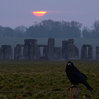 Buy canvas prints of Stones and Crows by David Neighbour