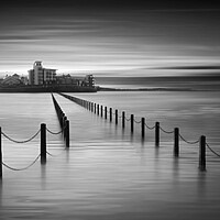 Buy canvas prints of Weston Black and White by David Neighbour