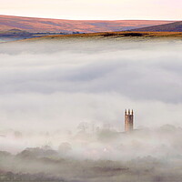 Buy canvas prints of Widecombe Mists by David Neighbour