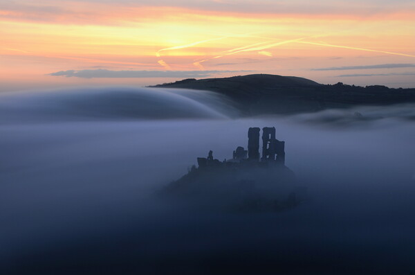 Corfe so Smooth Picture Board by David Neighbour