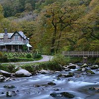 Buy canvas prints of Watersmeet House by David Neighbour