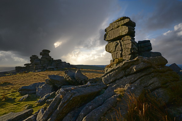 Great Staple Tor Picture Board by David Neighbour
