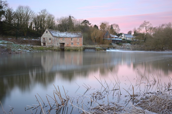 Sturminster Newton Mill Picture Board by David Neighbour