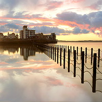 Buy canvas prints of Knightstone Island, Weston-super-Mare by David Neighbour