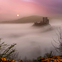 Buy canvas prints of Corfe so Soft by David Neighbour