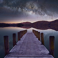 Buy canvas prints of Coniston Nights by David Neighbour