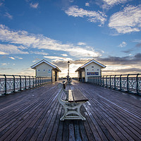 Buy canvas prints of The Pier Chair by Gareth Williams