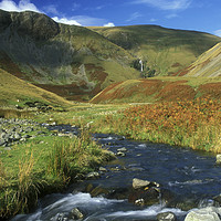 Buy canvas prints of Cautley Spout in the Howgills by wayne hutchinson