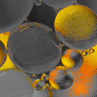 Buy canvas prints of Oil and Water Bubbles by Matthew Balls