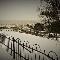 Buy canvas prints of                    A Winter View out to Sea        by Matthew Balls