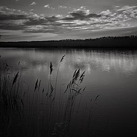 Buy canvas prints of Black and White River  by Matthew Balls