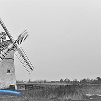 Buy canvas prints of                                Thurne Windmill  by Matthew Balls