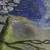Buy canvas prints of Mr Peacock by Matthew Balls