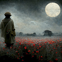 Buy canvas prints of Ghosts of War, Lest we Forget by Tim Hill