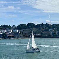 Buy canvas prints of Cowes Harbour, Isle of Wight by Ailsa Darragh