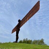 Buy canvas prints of The Angel of the North Statue by Ailsa Darragh