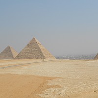 Buy canvas prints of The Egyptian Pyramids, Luxor by Ailsa Darragh