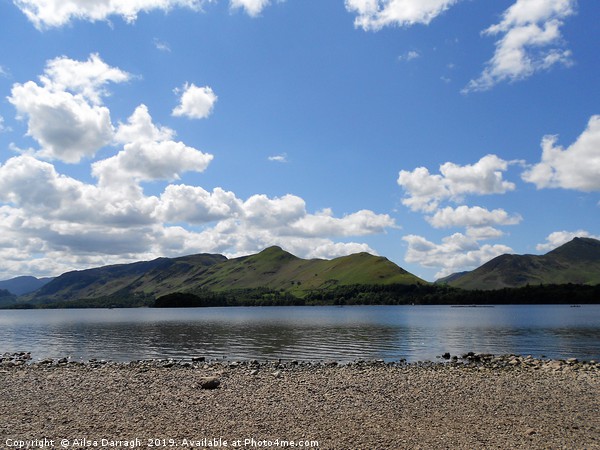    Derwentwater Lake, Lake District Picture Board by Ailsa Darragh