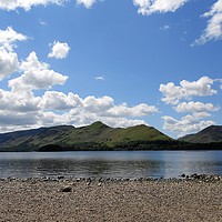 Buy canvas prints of    Derwentwater Lake, Lake District by Ailsa Darragh