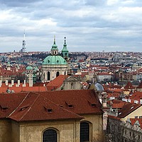 Buy canvas prints of Prague City View by Ailsa Darragh