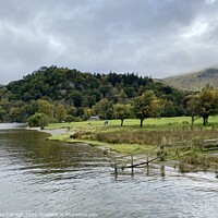 Buy canvas prints of Glenridding Lake View by Ailsa Darragh