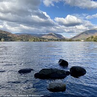 Buy canvas prints of Grasmere Lake by Ailsa Darragh