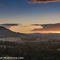 Buy canvas prints of Sunset over Scott's View by Douglas Milne