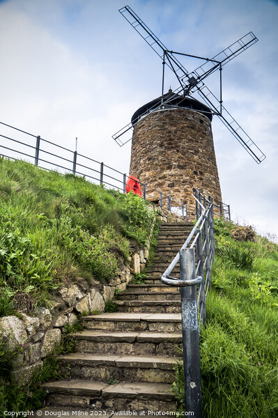 St Monans Windmill, St Monans, Fife Picture Board by Douglas Milne
