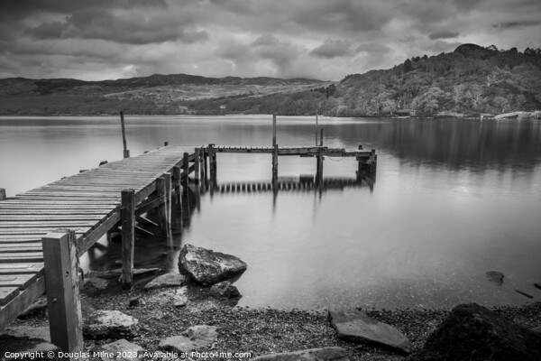 Inchcailloch Pier, Loch Lomond Picture Board by Douglas Milne
