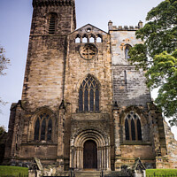 Buy canvas prints of Dunfermline Abbey West Front by Douglas Milne