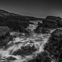 Buy canvas prints of Auchmithie Waves by Douglas Milne