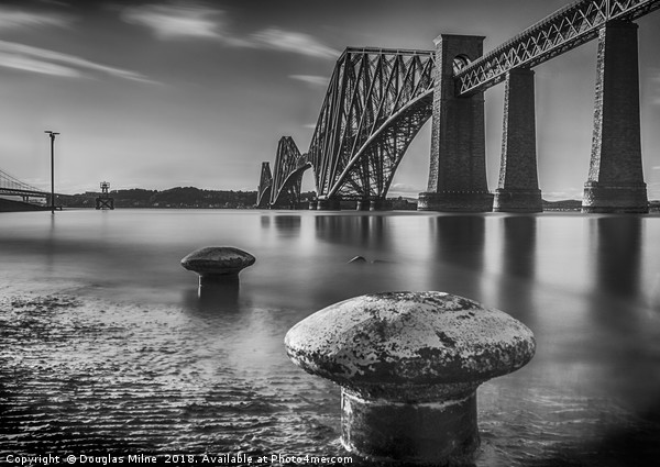 The Forth Bridge Picture Board by Douglas Milne