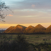 Buy canvas prints of The Five Sisters by Douglas Milne