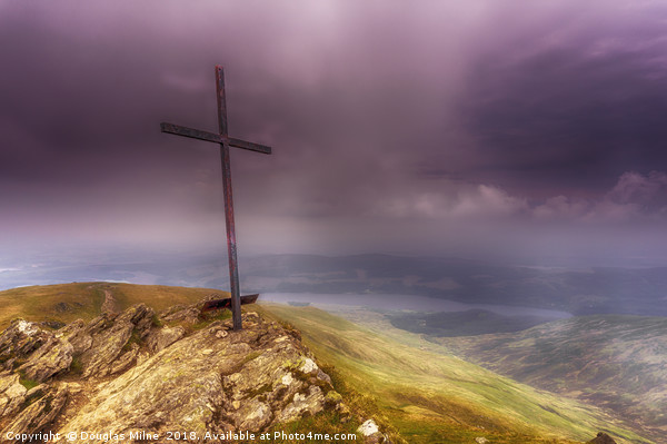 The Cross, Ben Ledi, Scotland Picture Board by Douglas Milne