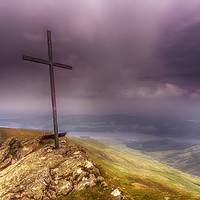 Buy canvas prints of The Cross, Ben Ledi, Scotland by Douglas Milne